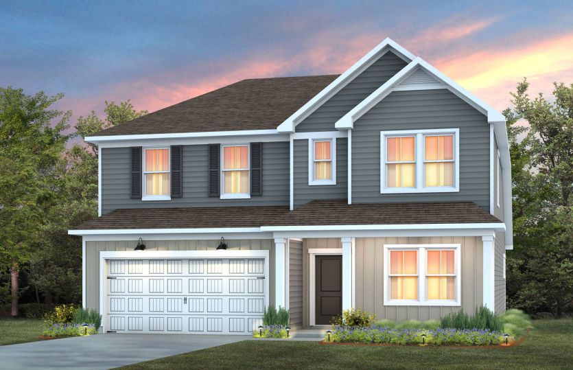 Exterior:Kirby - Elevation LC103 - Downstairs Owners Retreat Home Ready for your Next Chapter