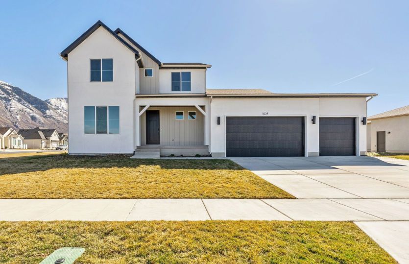 Exterior:Two-Story Home Design