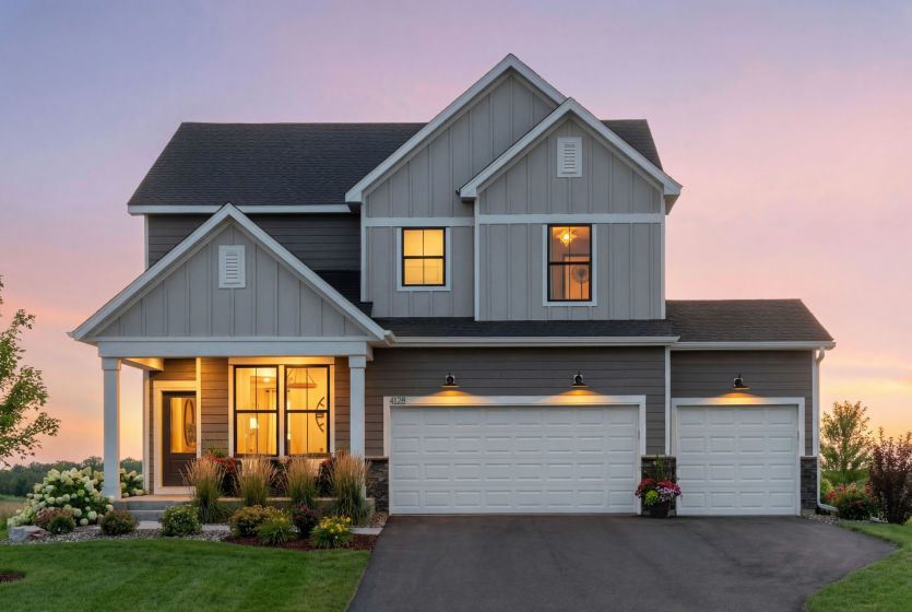 Exterior:Exterior at Twilight