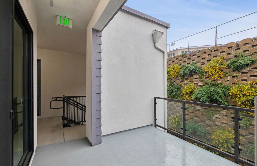 Exterior:Deck off entry and gathering room