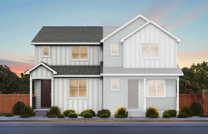Exterior:Altair Elevation A - Building 3