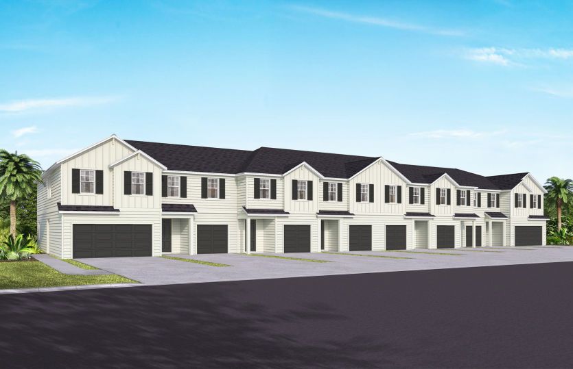 Marisol:Elevation FH102 | New Construction Townhomes