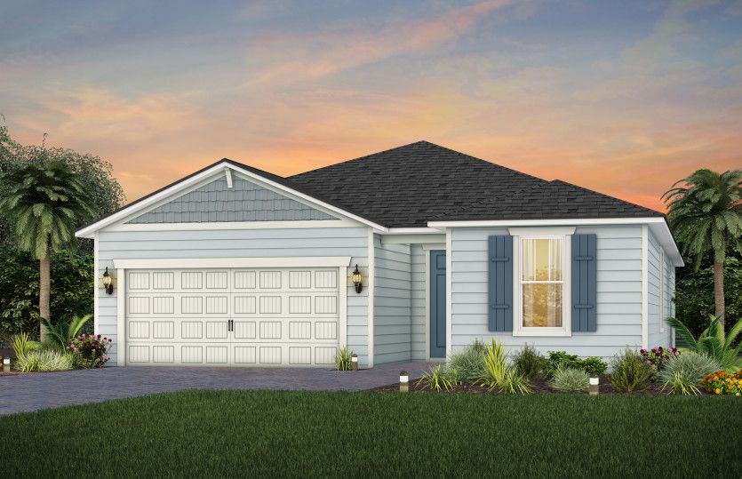Palmary:Craftsman Elevation | C1