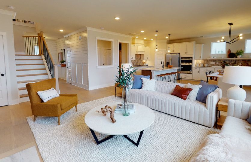 Furman:Open concept living, great for entertaining family and friends