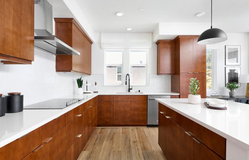 Plan 3 EXT:Open kitchen leading into café