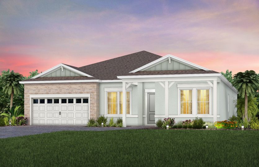 Easley:Easley Elevation CO2 with Stone