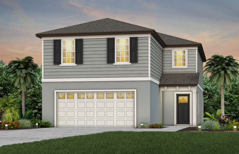 Exterior:Exterior Rendering, Elevation FM1