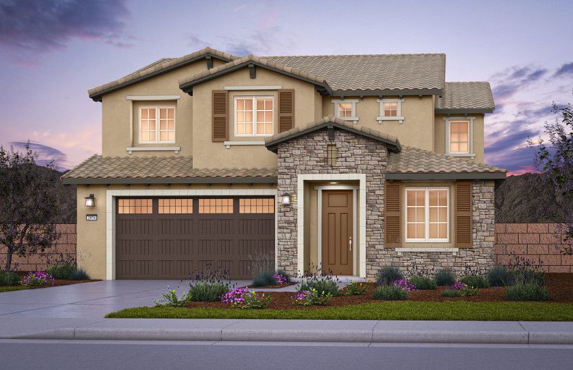Pinewood:Plan 3 Tuscan Elevation (C)
