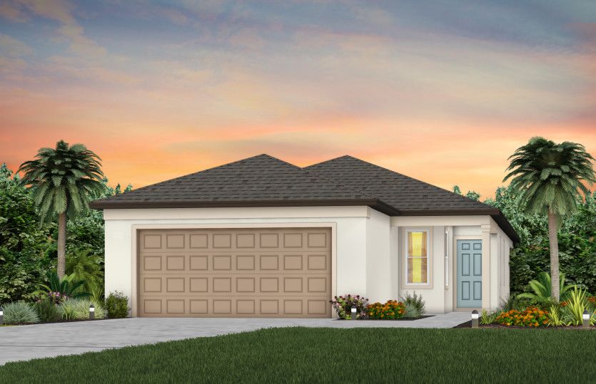 Exterior:Exterior Rendering, Elevation FM1