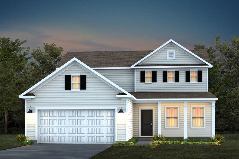 Hartwell Plan at Falls Grove in High Point, NC by Pulte Homes