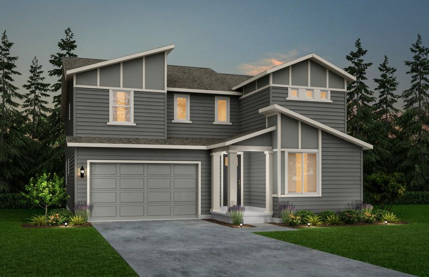 Exterior:Roslyn Elevation D