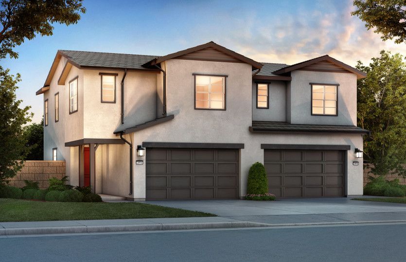 Plan 3:Plan 3 Ranch Elevation (A)