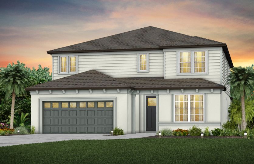 Exterior:Exterior Rendering, Elevation FM1