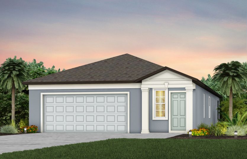 Exterior:Exterior Rendering, Elevation FM1