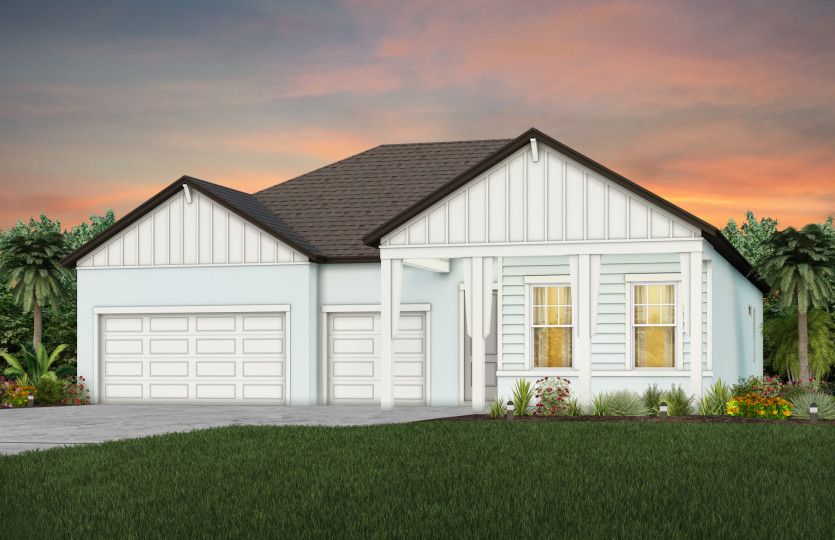 Mahogany:Exterior Rendering, Elevation FH2