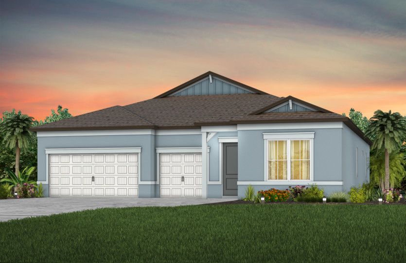 Merlot:Exterior Rendering, Elevation CO1