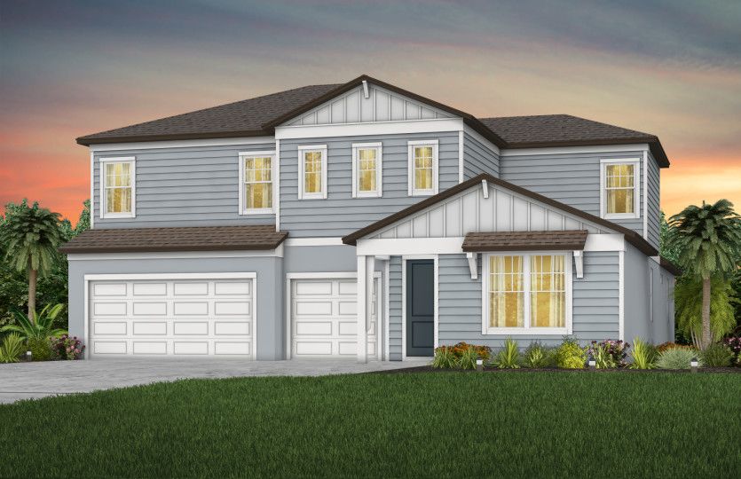 Merlot Grand:Exterior Rendering, Elevation FH2