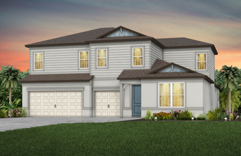 Merlot Grand:Exterior Rendering, Elevation CO1
