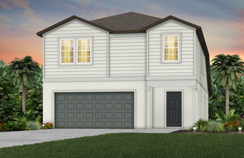 Exterior:Exterior Rendering, Elevation FM1