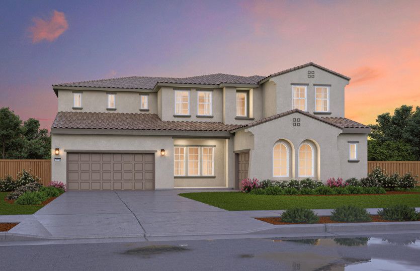 Plan 3:Plan 3 - Elevation A
