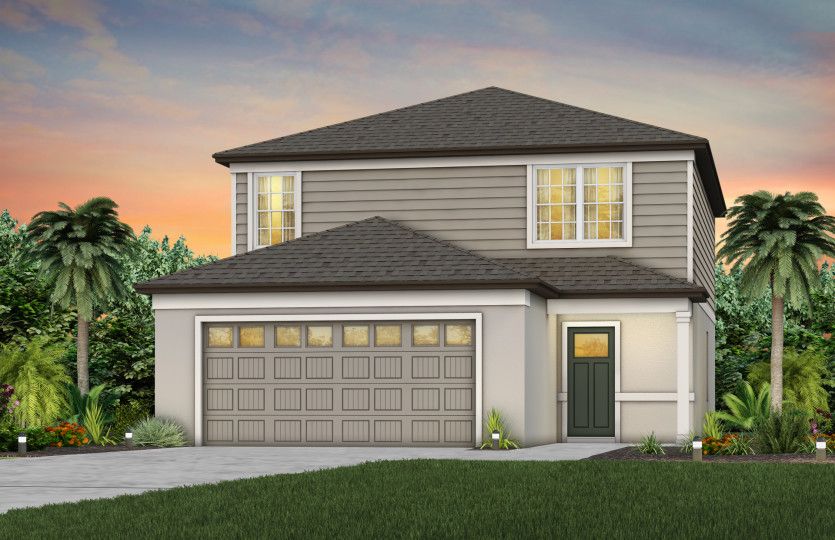 Exterior:Exterior Rendering, Elevation FM1