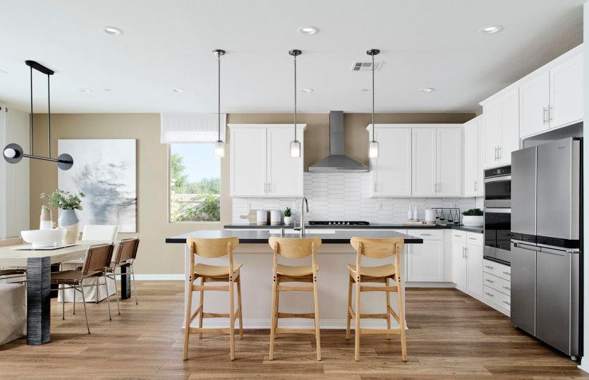 Exterior:Kitchen (Model at Highland Grove)