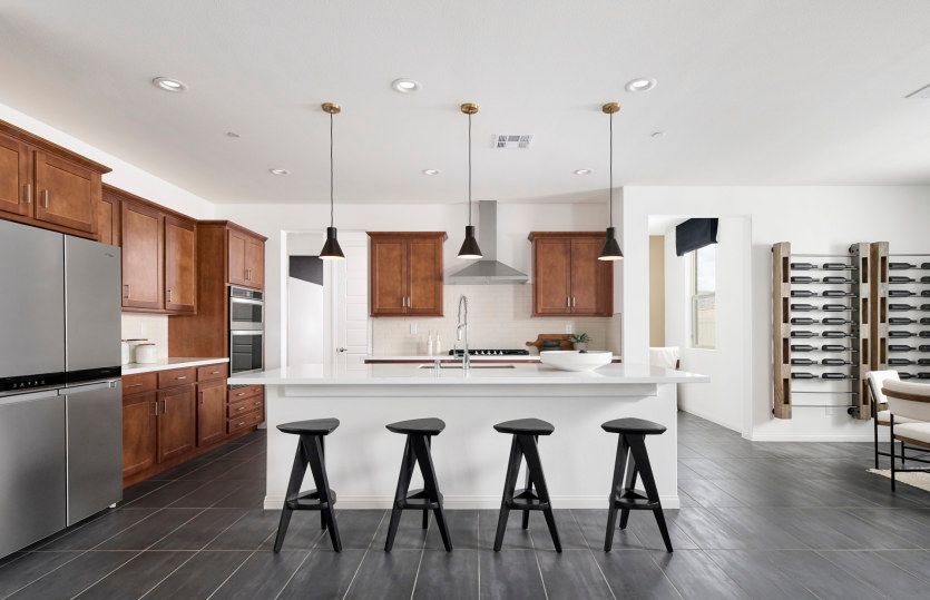 Exterior:Kitchen (Model at Highland Grove)