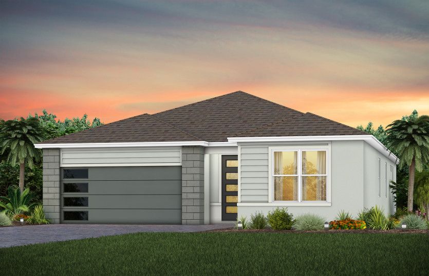 Garnet:Garnet Exterior MD1 with Stone
