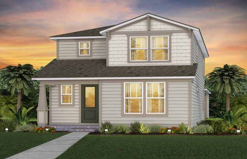 Monterey:Craftsman Elevation | C3