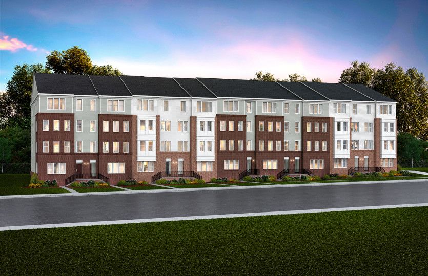 Lawrence Plan at Farmstead District in Rockville, MD by Pulte Homes