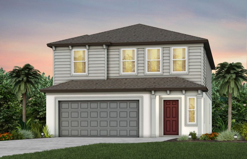 Exterior:Exterior Rendering, Elevation FM2