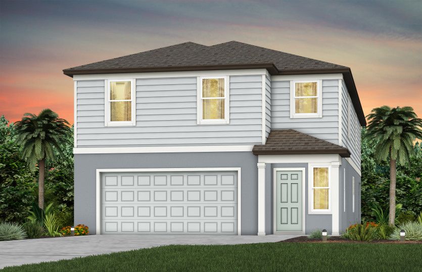 Exterior:Exterior Rendering, Elevation FM1