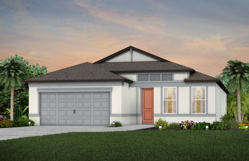 Exterior:Exterior Rendering, Elevation CO2A