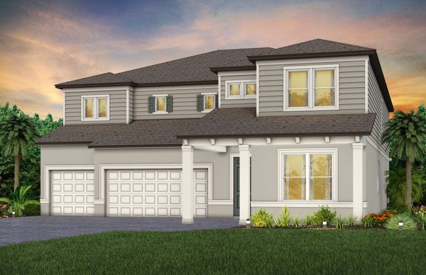 Exterior:Exterior Rendering, Elevation FM2