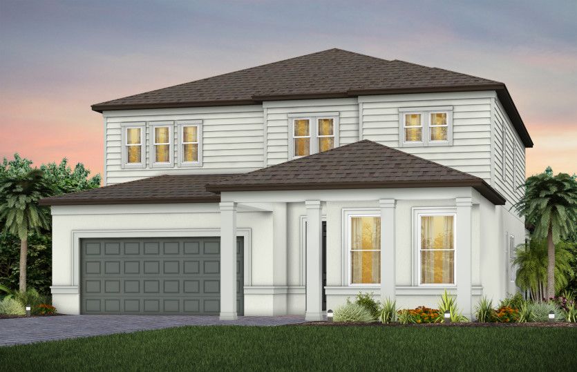 Exterior:Exterior Rendering, Elevation FM2