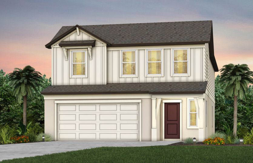 Exterior:Exterior Rendering, Elevation FH2