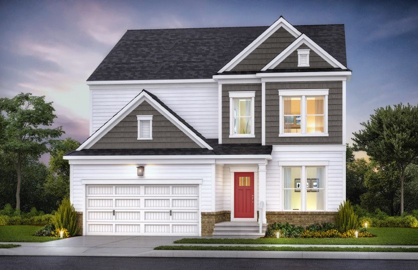 Exterior:Continental Exterior Elevation 3 - Color Package 3
