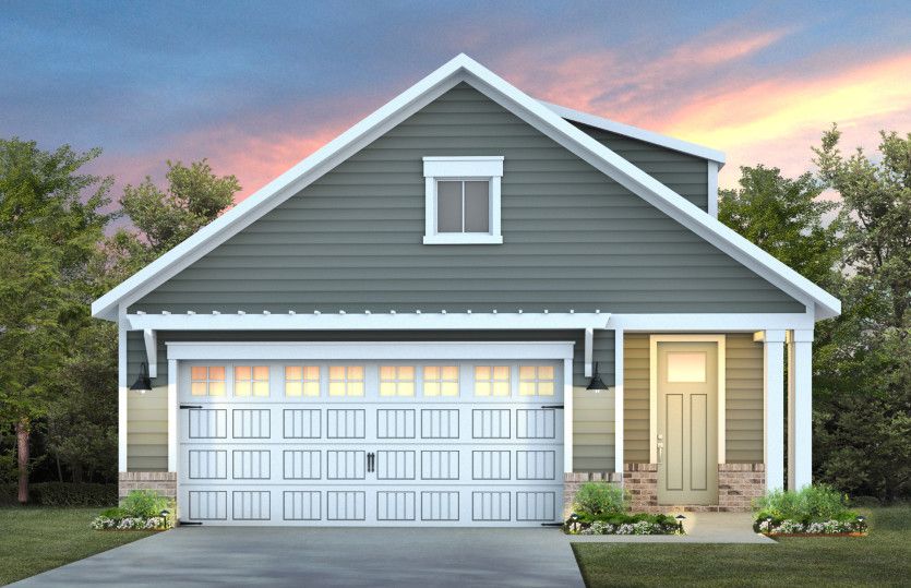 Exterior:Elevation LC212 Hallmark Lot 1148