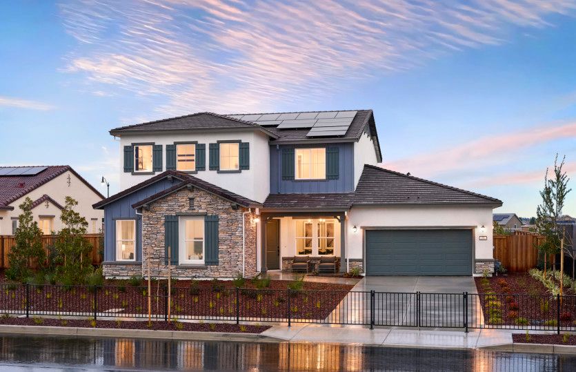 Plan 2:Elevation B - Color Scheme 3