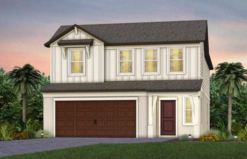 Exterior:Exterior Rendering, Elevation FH2