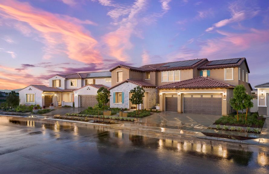 Estates Model Home Exteriors