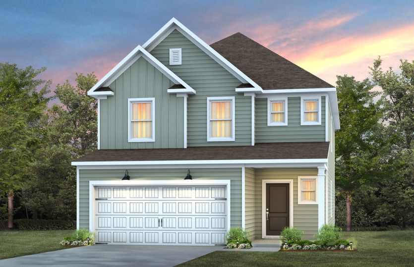 Exterior:Murray - Elevation LC2C - Cozy yet Spacious Home with Open Concept