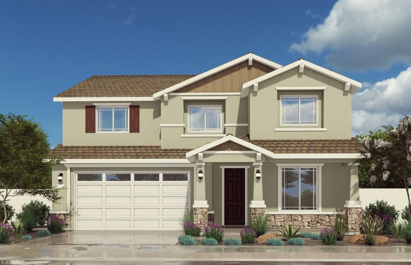 Visionary:Visionary Craftsman Elevation (C)