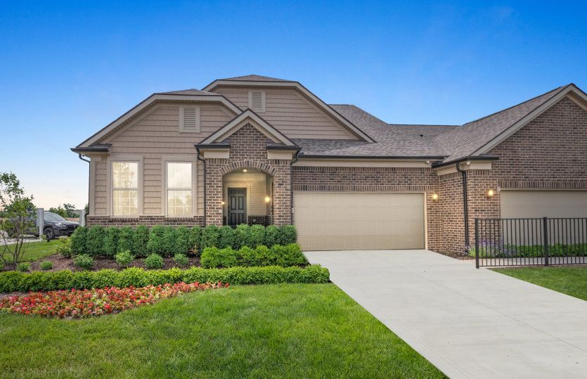 Abbeyville with Basement:Home Elevation 1