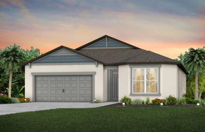 Exterior:Exterior Rendering, Elevation C2