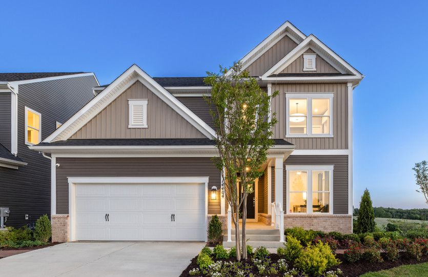 Newberry:Elevation 3 - New Single Family Homes in Boyds