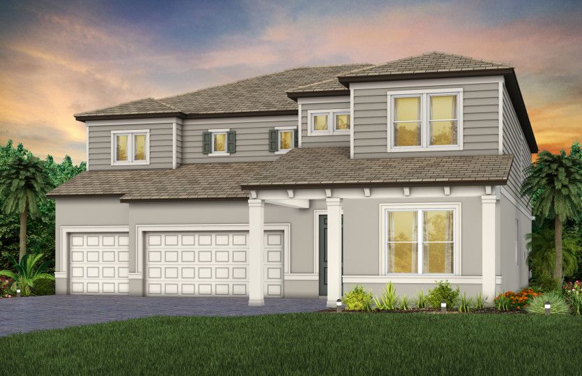 Exterior:Exterior Rendering, Elevation FM2