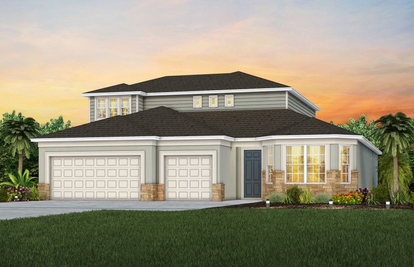 Ashby Grand:Ashby Grand FM2 with Stone Elevation
