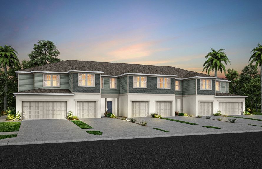 Conceptual Townhome Rendering