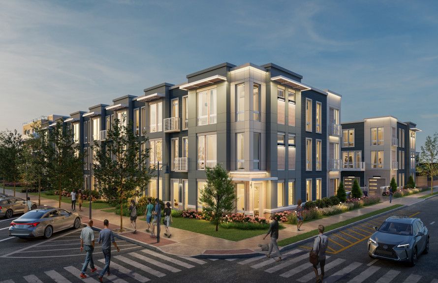 Townhomes 1 block from beach